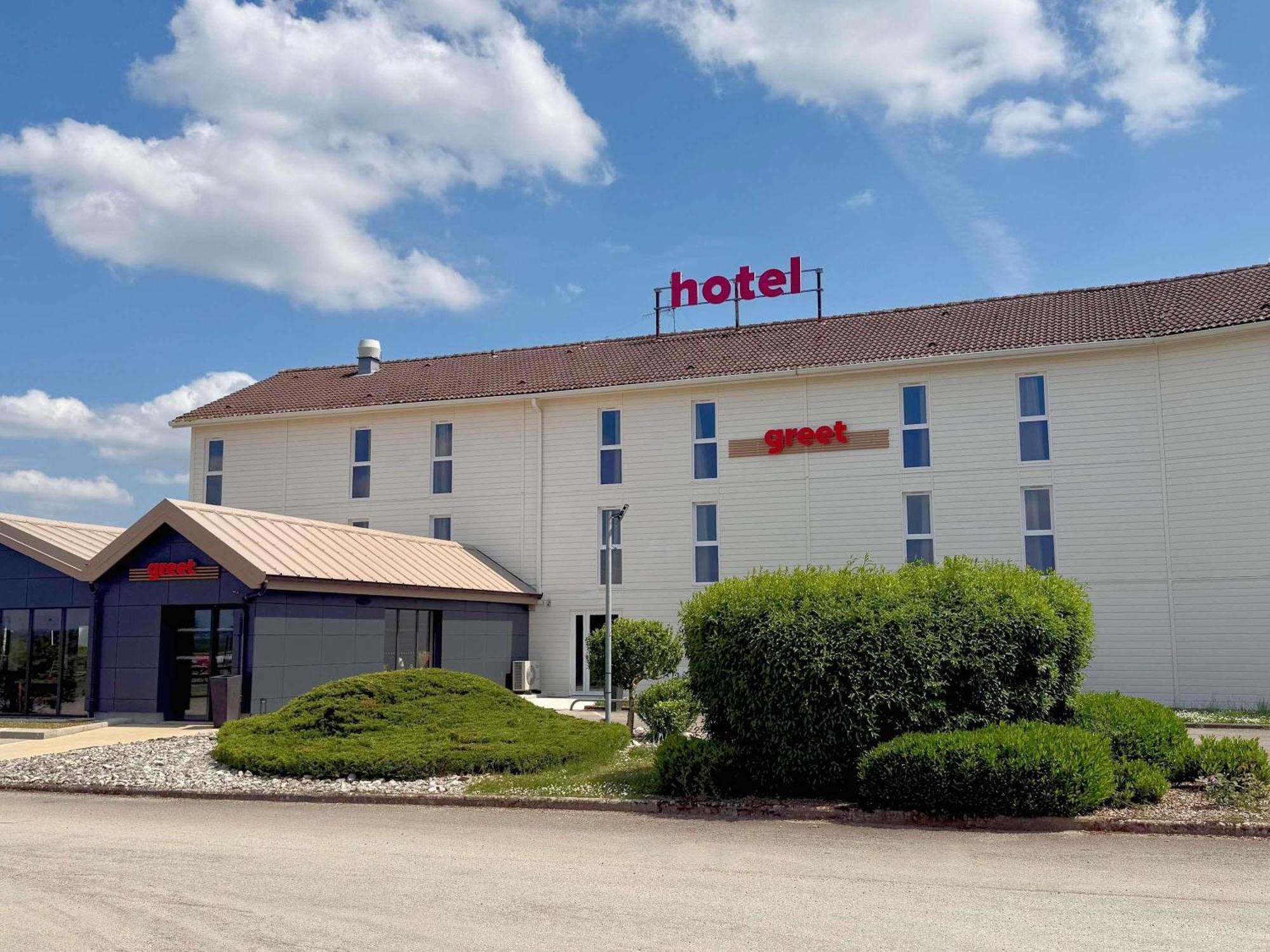 Greet Hotel Dijon Sud Longvic Exterior photo