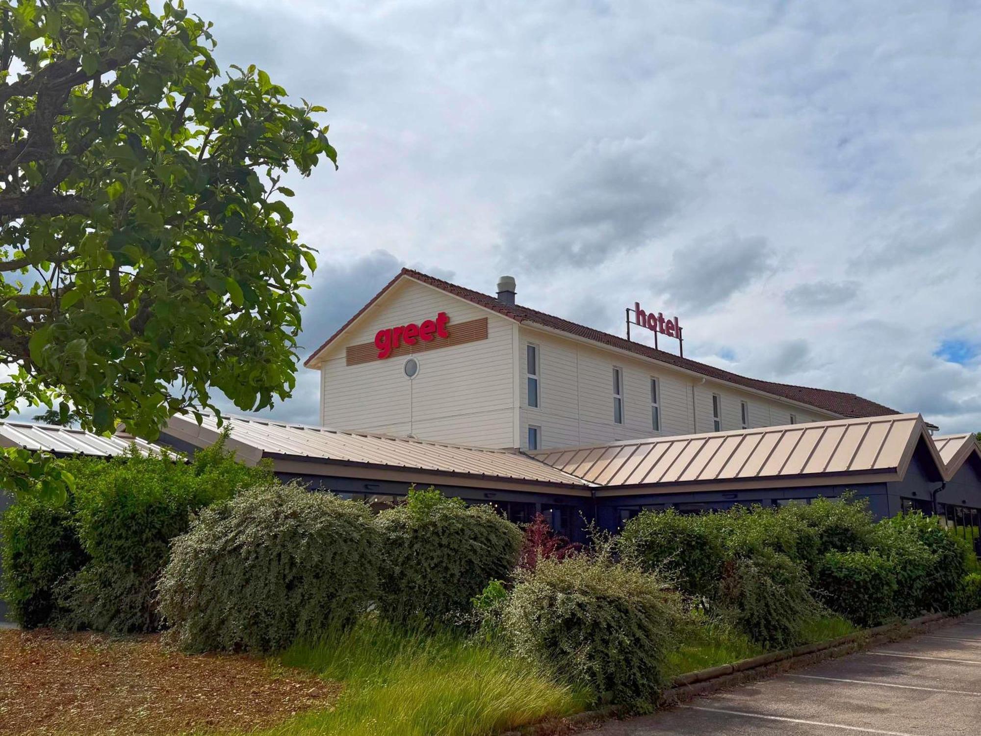 Greet Hotel Dijon Sud Longvic Exterior photo